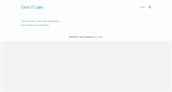 Desktop Screenshot of clickitlabs.com