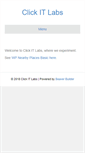 Mobile Screenshot of clickitlabs.com